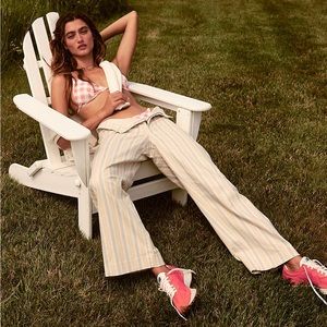 *Worn Once* FREE PEOPLE - Washed Wonders Patti Pants